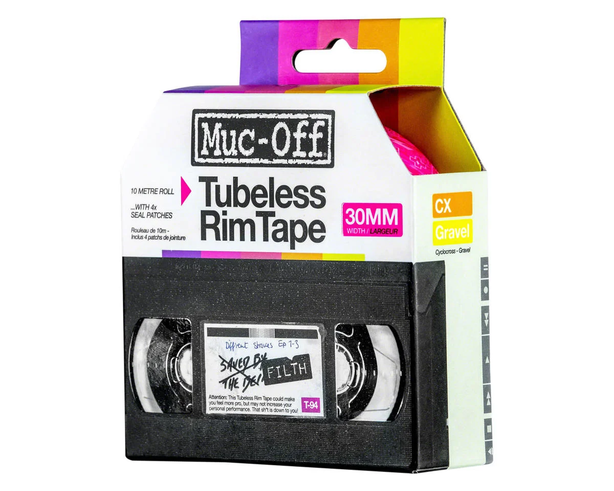 Muc-Off Tubeless Rim Tape (10 Meters) (30mm)